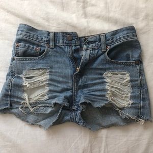 Vintage Cutoff Levi’s